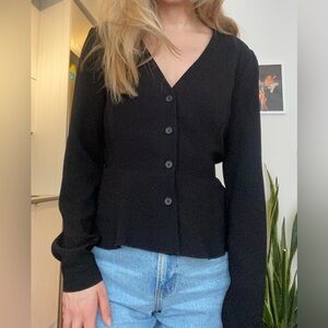 Aritzia Wilfred long sleeve blouse